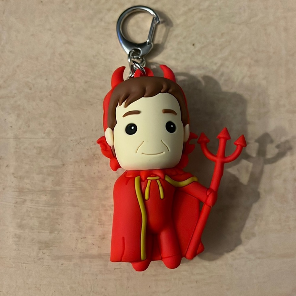 Hocus Pocus Master Devil Bling Bag Keychain